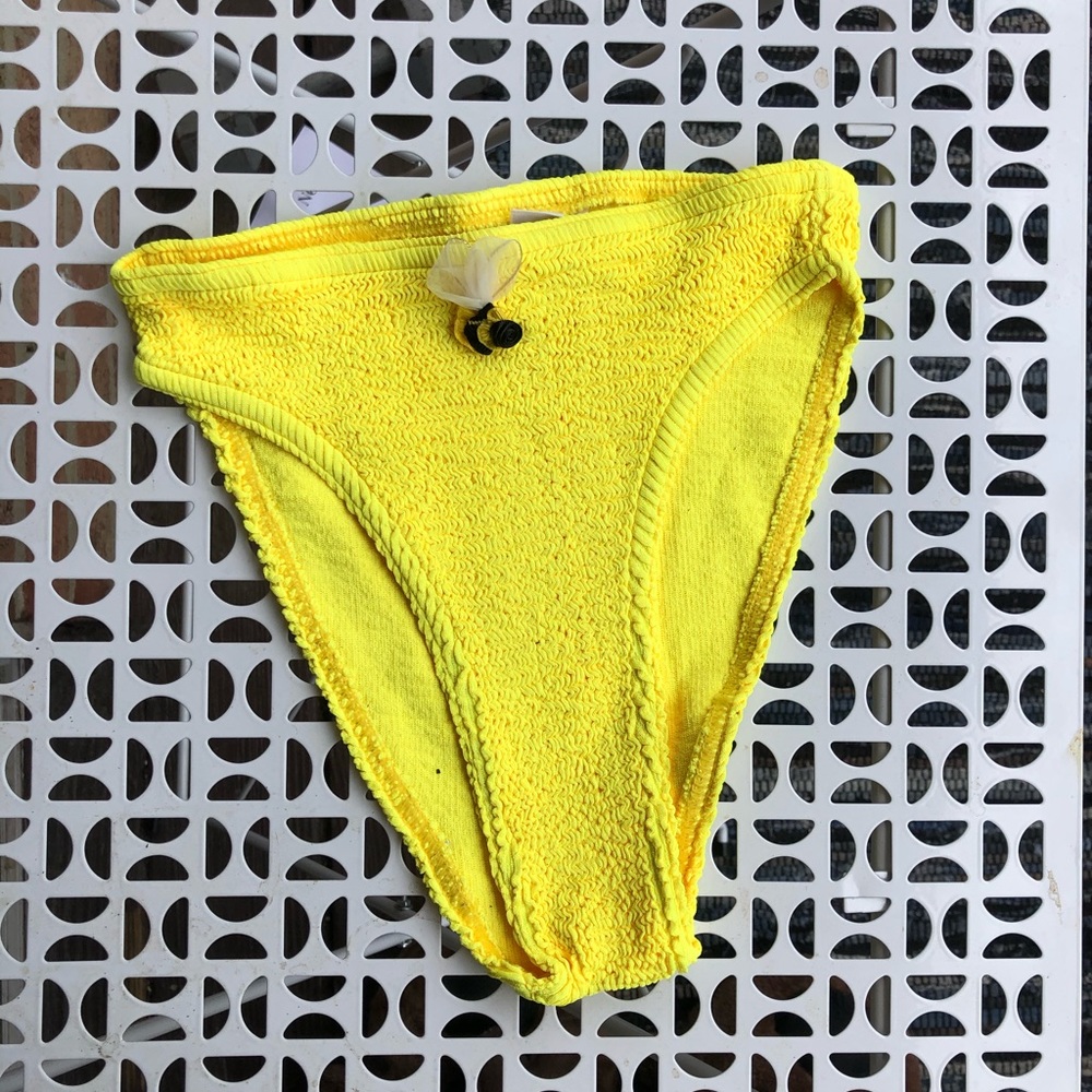 Hunza G Kids Yellow Bikini bottom only